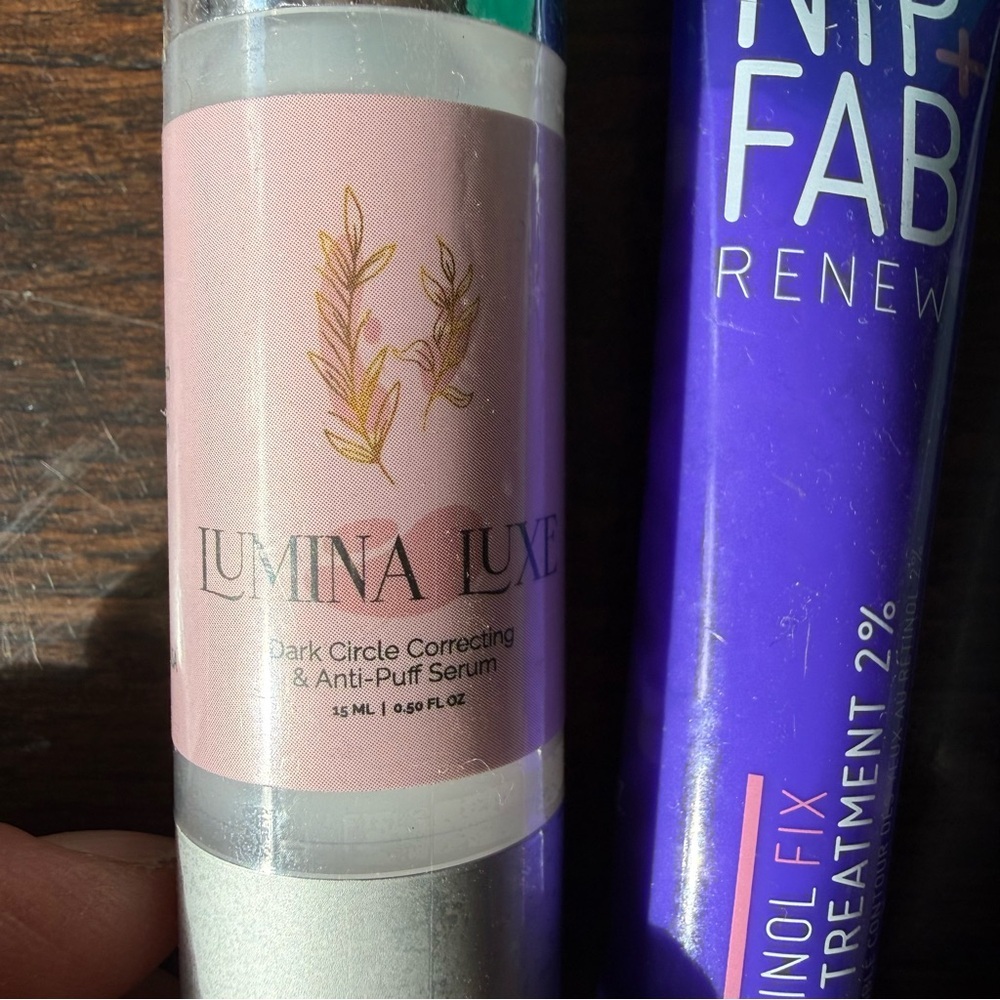 Skin Care Bundle,Tulsi Clay Mask’ Nip Fab eye, Lume, NOTO, Dermalect, FAB, - Picture 7 of 14
